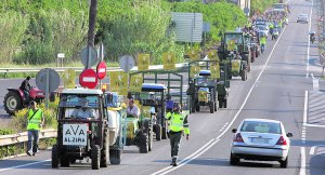 La Marcha Verde llega ma&ntilde;ana al centro de Valencia para celebrar la Gran Feria de la Ruina Agraria